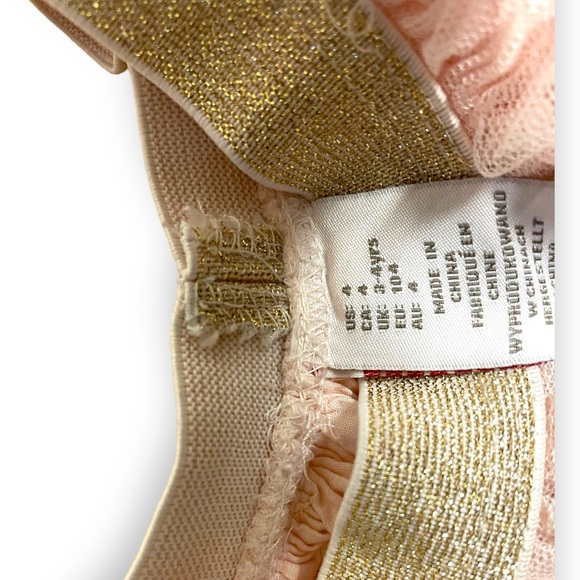 ✨GIRLS PINK AND GOLD TUTU✨ - Picture 5 of 6